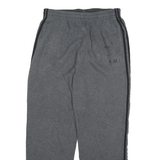 ADIDAS Mens Joggers Grey & Black Slim Straight L W30 L30 Casual Sportswear