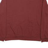 THE BEATLES Womens Red Abbey Road Crew Neck XL Sweatshirt Cotton Blend Pullover