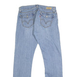 LEVI'S 542 Womens Jeans Blue Regular Straight Denim Medium W33 L31 Classic Fit