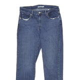 LEVI'S Womens Classic Blue Denim Regular Fit Straight Leg Jeans W29 L29 Stylish