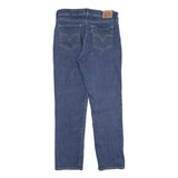 LEVI'S Womens Classic Blue Denim Regular Fit Straight Leg Jeans W29 L29 Stylish
