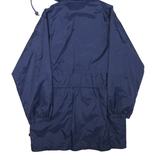 WOOLRICH Womens Navy Blue Outdoor Jacket M Polyester Blend Hooded Zip