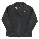 THE NORTH FACE Womens Black Jacket M Polyester Blend Plain Zip Outdoor Casual