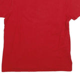 TOMMY HILFIGER Mens Red Hilfiger Graphic T-Shirt S Short Sleeve Crew Neck Casual