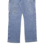 DICKIES Mens Blue Regular Fit Straight Leg Denim Jeans W36 L32 Workwear Relaxed