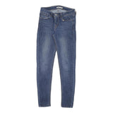 LEVI'S Womens Blue Slim Skinny Denim Medium Wash Jeans W26 L28 Classic Fit