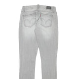 LEVI'S Womens Slim Skinny Denim Light W26 L31 Zip Cotton Blend Stylish Stretch