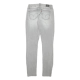 LEVI'S Womens Slim Skinny Denim Light W26 L31 Zip Cotton Blend Stylish Stretch