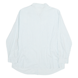 LAURA KENT Womens Blue & White Striped Shirt XL Cotton Blend Relaxed Fit Button