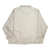 TUDOR COURT Womens Beige Nylon Button Jacket 3XL Lightweight Classic Outerwear