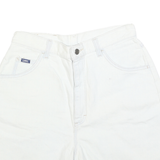 LEE Womens Cotton White Casual Shorts S W28 Classic Fit Denim Style