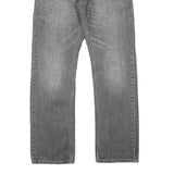 LEVI'S 514 Mens Jeans Grey Regular Straight Denim Medium W31 L31 Classic Fit Zip