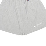 CHAMPION Mens Shorts Grey Casual XL W26 Logo Cotton Blend Athletic