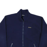 DREMIAR Womens Navy Blue Jacket XL Polyester Blend Plain Zip Casual Comfort