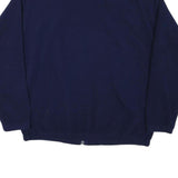 DREMIAR Womens Navy Blue Jacket XL Polyester Blend Plain Zip Casual Comfort