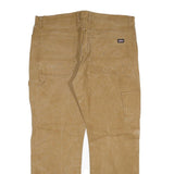 DICKIES Mens Jeans Beige Regular Straight Denim Light W38 L30 Durable Workwear