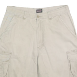 DICKIES Mens Beige Cargo Cotton Casual Shorts S W30 Workwear Pockets