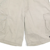 DICKIES Mens Beige Cargo Cotton Casual Shorts S W30 Workwear Pockets
