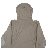 HELLY HANSEN Womens Beige Jacket M Polyester Blend Plain Zip Hooded Outdoor