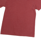 Mens Red Indiana Graphic T-Shirt XL Short Sleeve Crew Neck Cotton Casual
