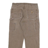 CARHARTT Mens Jeans Regular Straight Denim Rinse W34 L29 Workwear Utility