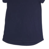 TOMMY HILFIGER Womens Navy Blue Logo Print T-Shirt Dress Cotton Blend Short