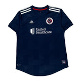 New England Revolution Adidas Jersey - Large Navy Polyester