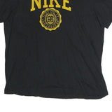 NIKE Mens Black Yellow Graphic T-Shirt XL Short Sleeve Crew Neck Cotton