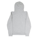 THE NORTH FACE Womens Grey Hoodie L Cotton Logo Pullover Casual Sweatshirt