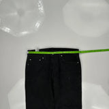 Levis Jeans - 34W 29L Black Cotton
