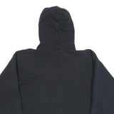 HANES Mens Black Chico High Soccer Pullover Hoodie L Comfortable Cotton Blend