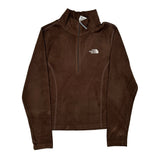 Age 10 The North Face Fleece - Medium Brown Polyester