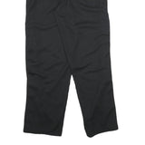 SPEEDWAY Mens Joggers Black L W26 L34 Regular Fit Straight Leg Polyester