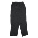 SPEEDWAY Mens Joggers Black L W26 L34 Regular Fit Straight Leg Polyester
