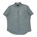 Ralph Lauren Denim Shirt - XL Light Wash Cotton