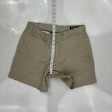 Polo By Ralph Lauren Chino Shorts - 30W 5L Khaki Cotton