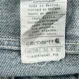 Carhartt Jeans - 36W 30L Light Wash Cotton