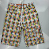 Rocawear Checked Cargo Shorts - 32W 11L Multicoloured Cotton