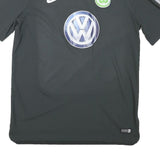 NIKE Mens Grey Graphic T-Shirt XL Short Sleeve Crew Neck Sports Casual