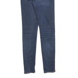 LEVI'S 711 Womens Jeans Blue Slim Skinny Denim Medium W27 L30 Star Embroidered