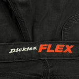 Dickies Carpenter Trousers - 32W 29L Black Cotton Blend