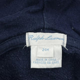 Age 24 Months Ralph Lauren Hoodie - 2XS Navy Cotton
