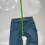 Lee Double Knee Carpenter Jeans - 34W 31L Blue Denim