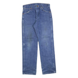 WRANGLER Mens Regular Blue Denim Classic Jeans W29 L30 Light Cotton Blend Zip