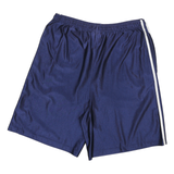 ADIDAS Mens Shorts Blue Casual L W32 Polyester Blend Sportswear