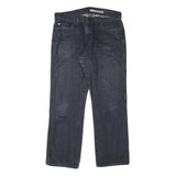 DKNY Mens Jeans Blue Regular Straight Denim Medium W34 L30 Classic Cotton Blend