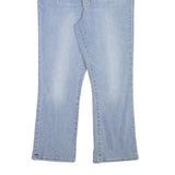 LEVI'S Womens Regular Fit Light Blue Denim Jeans W32 L24 Cotton Blend Zip