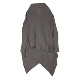 MASSIMO DUTTI Womens Grey Plain Cotton Blend Pullover Jumper M Relaxed