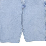 WRANGLER Mens Light Blue Denim Casual Shorts XL W38 Classic Cotton Blend