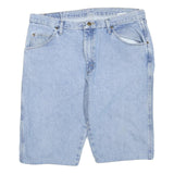 WRANGLER Mens Light Blue Denim Casual Shorts XL W38 Classic Cotton Blend